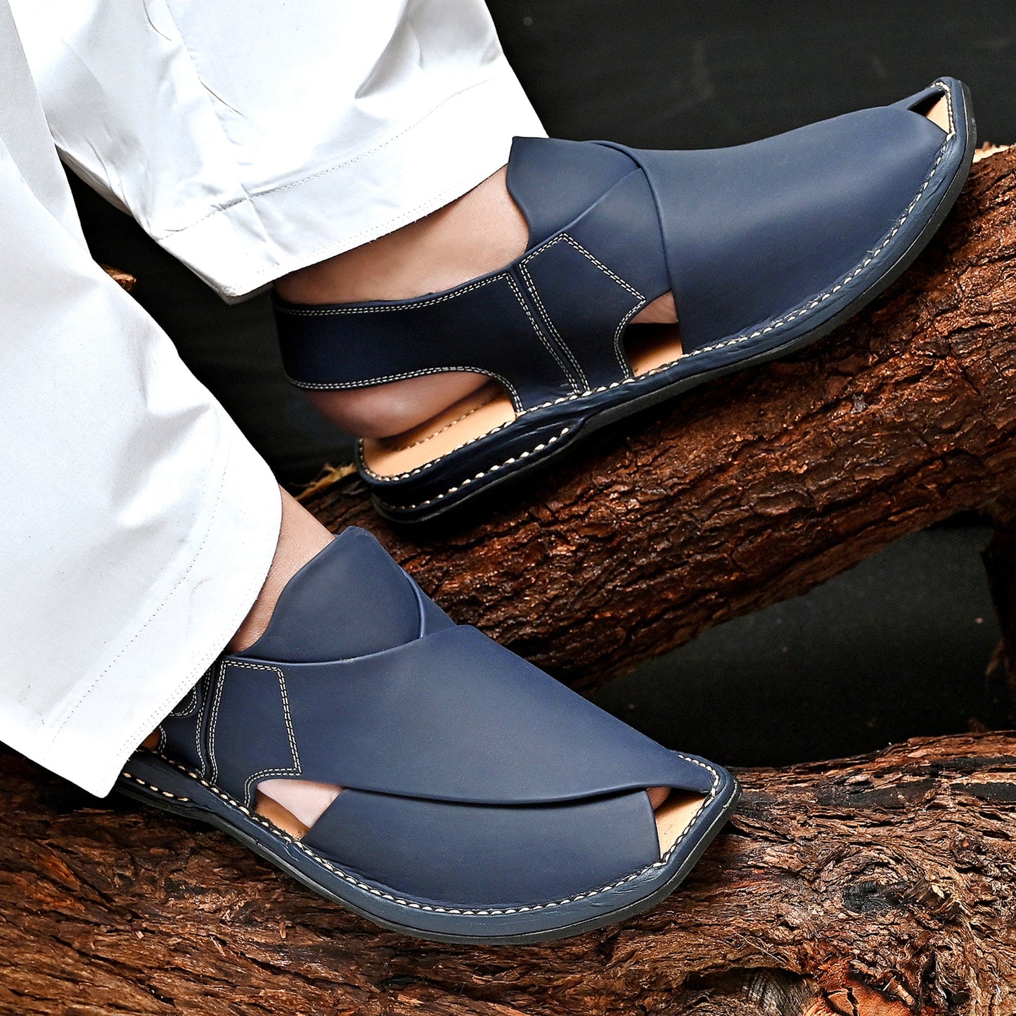 Premium Blue Chappal - 942